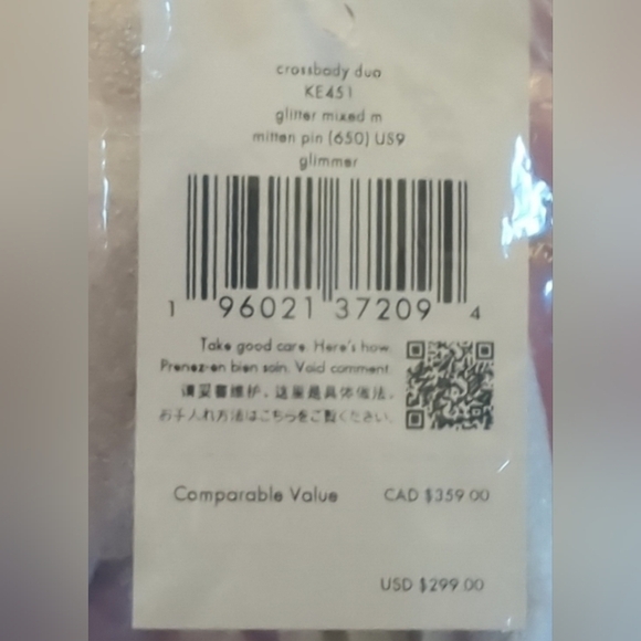 Kate Spade Glitter Crossbody NWT - Picture 5 of 5